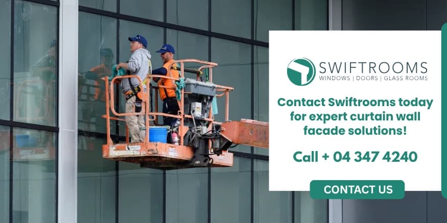Contact Swiftrooms today for expert curtain wall facade solutions!