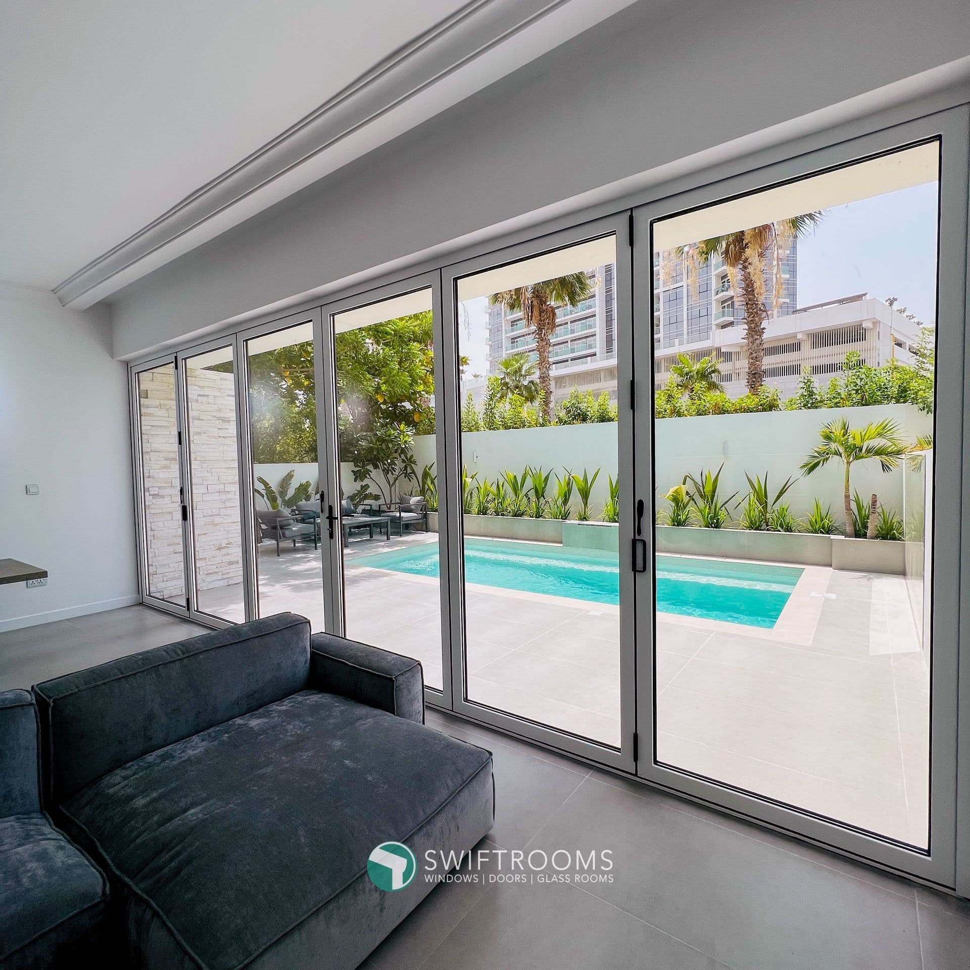 Brookfields, Damac Hills — Residential Villa installation by Swiftrooms, image 4