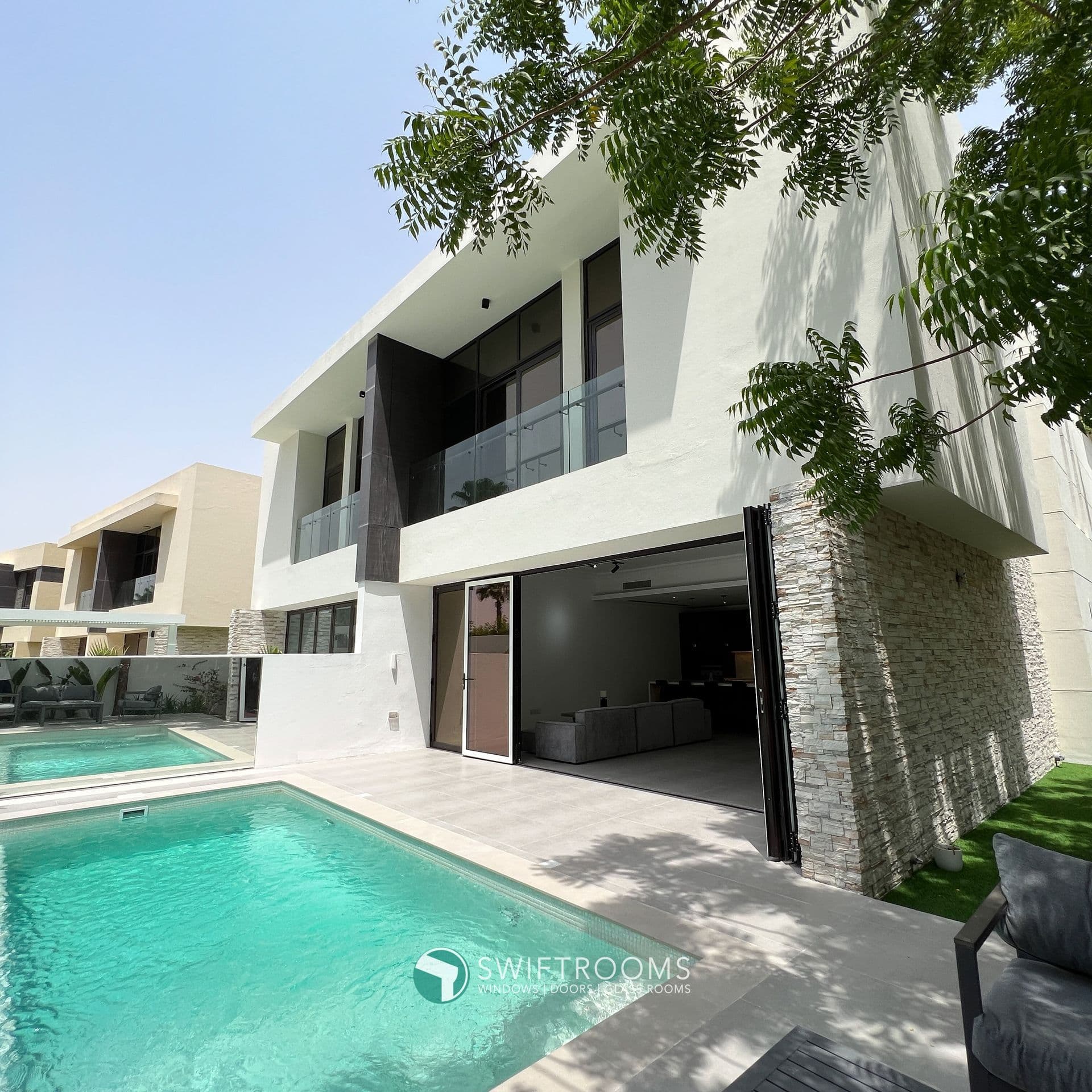 Brookfields, Damac Hills — Residential Villa installation by Swiftrooms, image 11