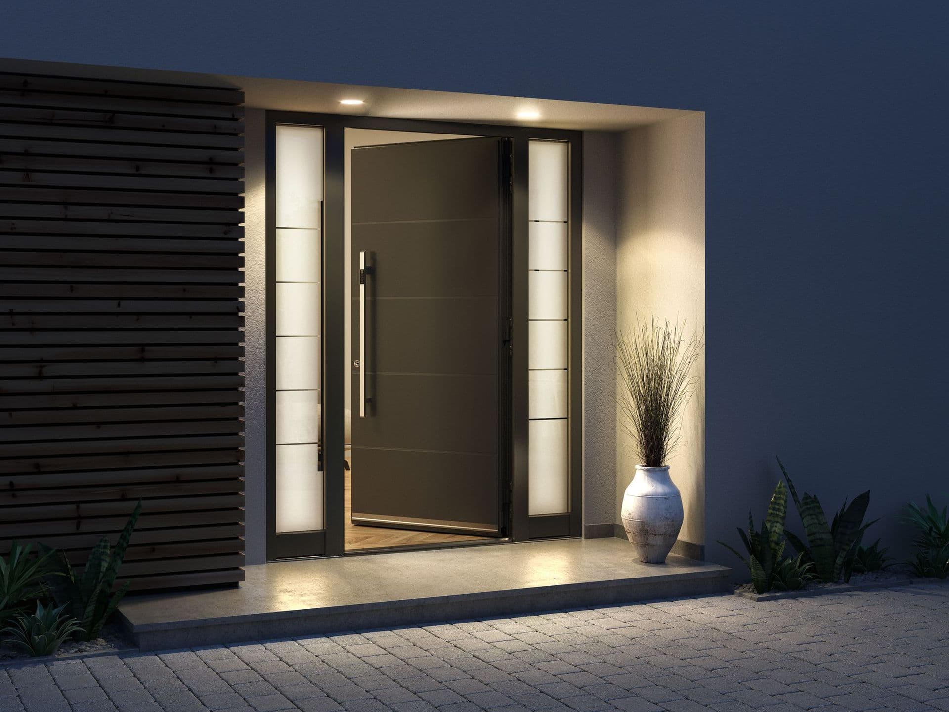 aluminium doors uae by Swiftrooms