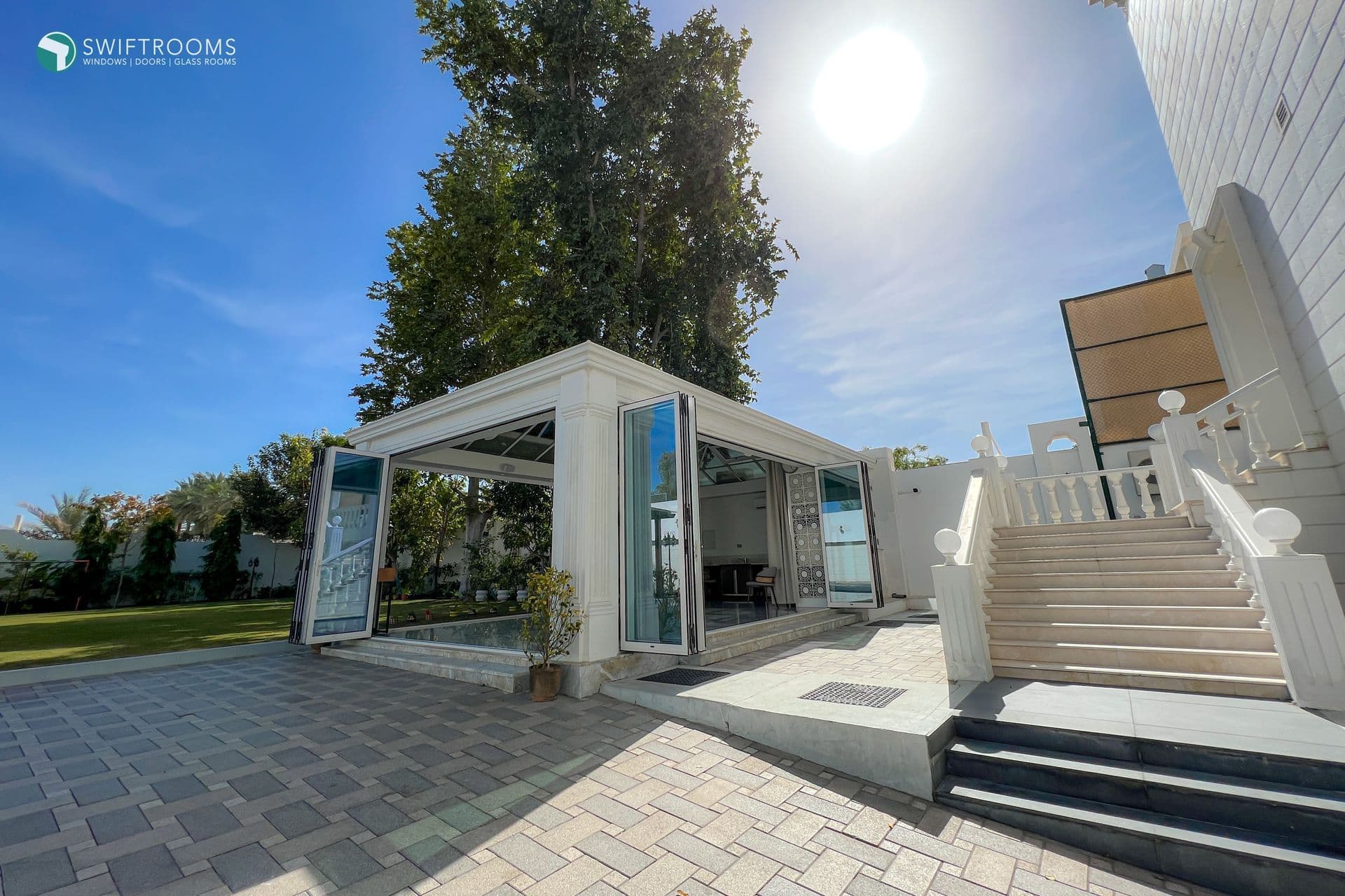 Glass Room, Abu Dhabi — Garden Room installation by Swiftrooms, image 6